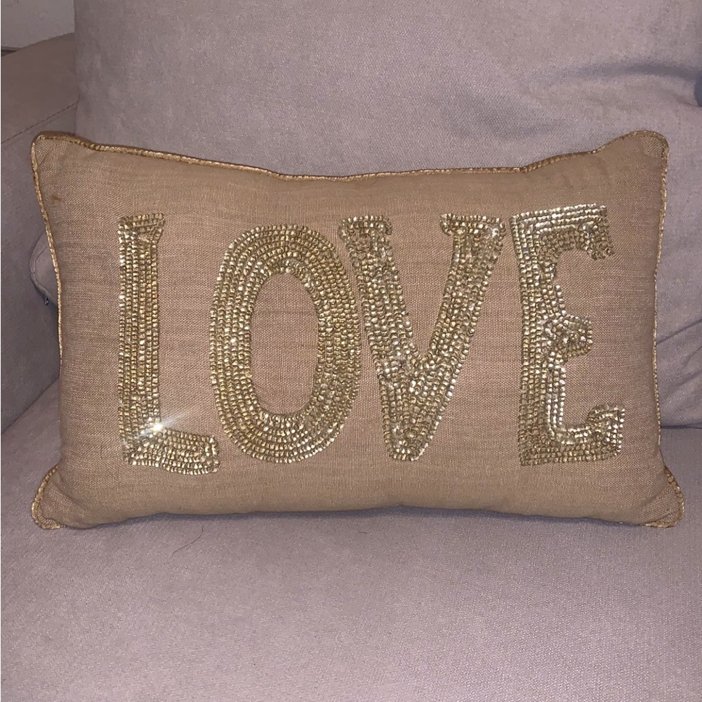 Anthropology decorative throw pillow